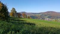 Blick nach Oberbach vom Weg z. Gebirgstein